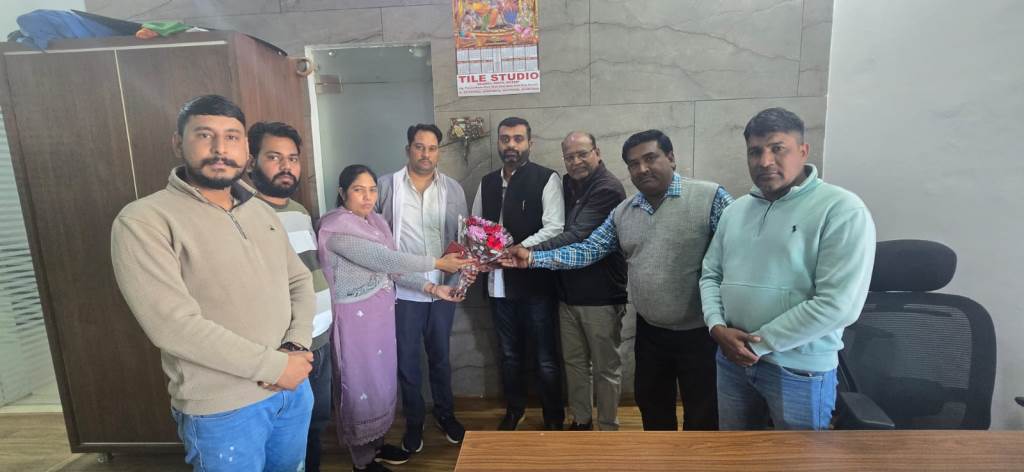 विपिन लोहिया को भाजपा युवा मोर्चा हरियाणा का प्रदेश सचिव बनाए जाने पर साथियों ने किया भव्य स्वागत